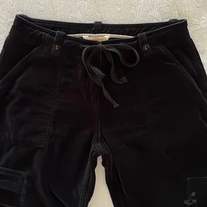 Sundance velvet cargo pants